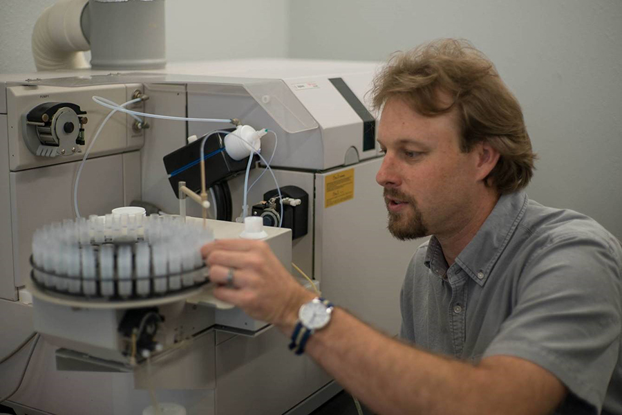 "The analysis of Tl isotopes were completed by Chad Ostrander under my supervision at the National High Magnetic Field Laboratory," said FSU researcher Jeremy Owens. "This new and novel proxy, thallium isotopes, is being utilized and developed at FSU to understand ocean oxygenation throughout the geologic record."