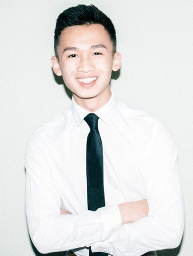 Kevin Zhou is a senior from Davie majoring in economics. (Photo: Tech Fellows)