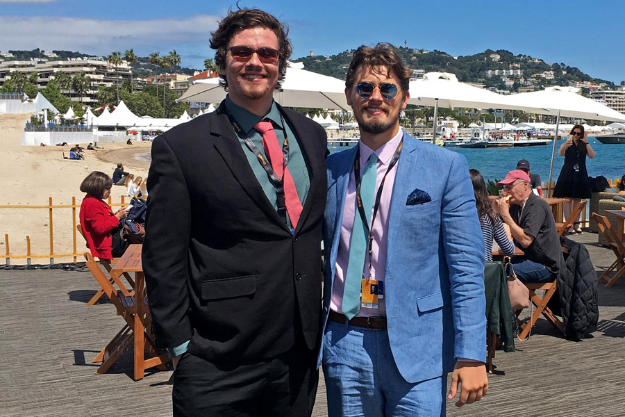 FSU film students Nick Markart and Tyler Knutt were invited to the 2018 Cannes Film Festival in the south of France to screen "Peacekeeper," a documentary produced for a film class. “Cannes is one of the most prestigious film festivals in the world and to be part of that, to showcase yourself and meet other filmmakers is unreal.”