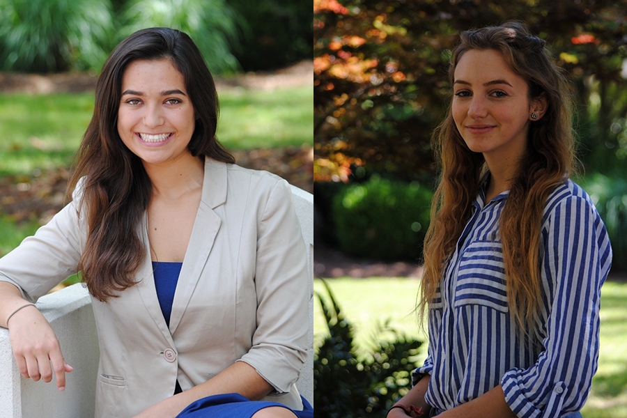 FSU rising juniors Jennifer Magi and Anna Wuest received the Ernest F. Hollings Undergraduate Scholarship from the National Ocean and Atmospheric Administration (NOAA).