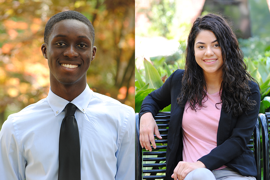 FSU rising sophomores Brian Brown and Ashley Rosado will study at the University of Bristol through the Fulbright UK Summer Institutes program.