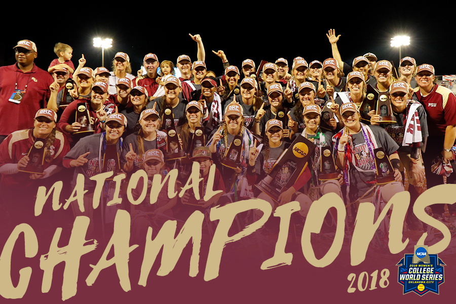 Noles power past Huskies to win first NCAA softball championship