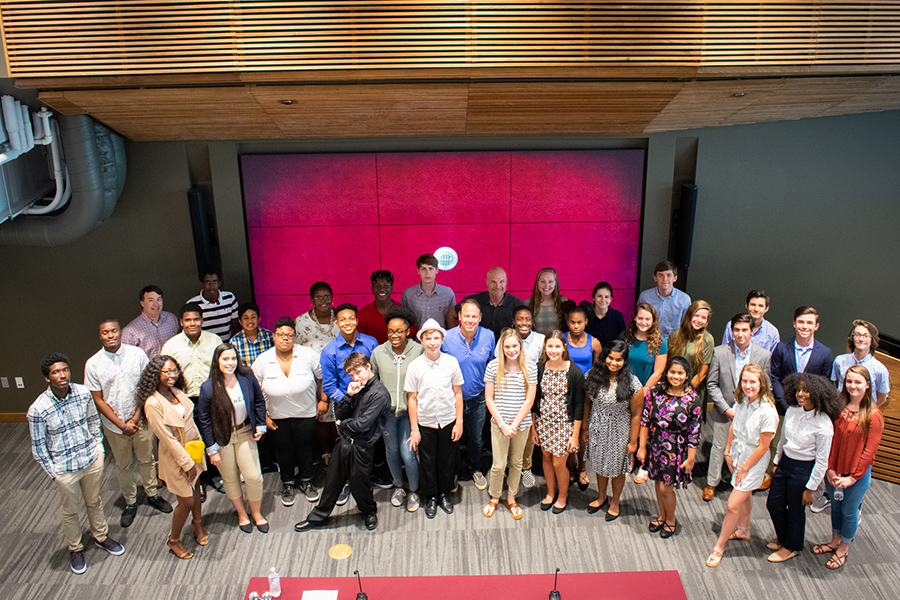 The Jim Moran School of Entrepreneurship hosted its first-ever camp for high school students in June.