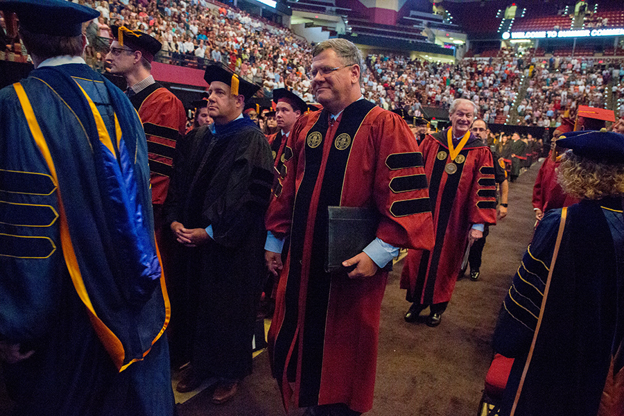 Florida State University summer commencement Friday, Aug. 3, and Saturday, Aug. 4, 2018, at the Donald L. Tucker Civic Center. (FSU Photography Services)
