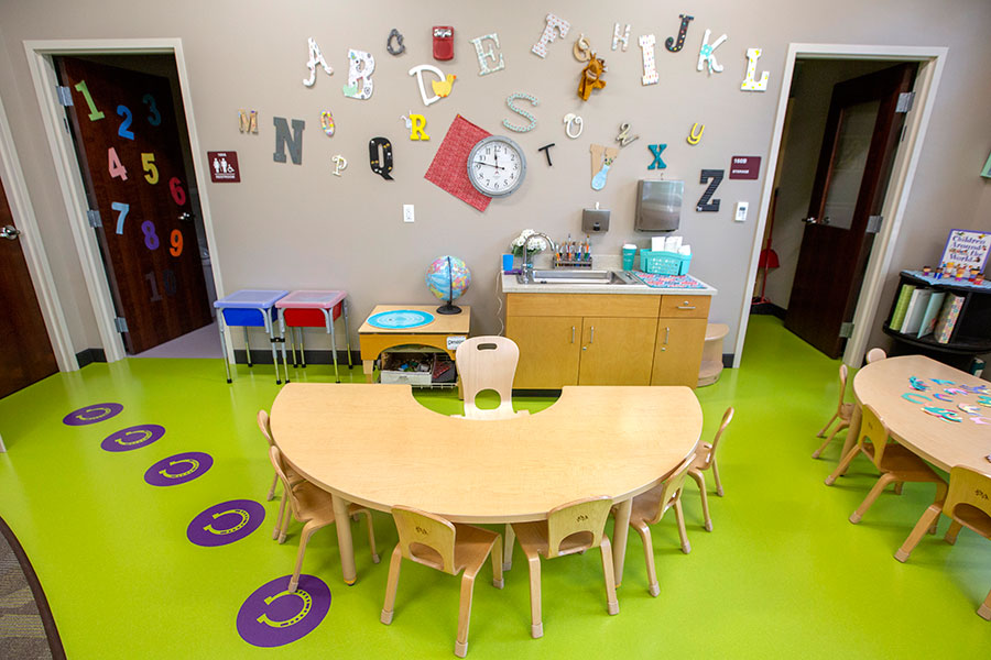 FSU Childcare and Early Learning Program Toddler Center (FSU Photo/Bruce Palmer).