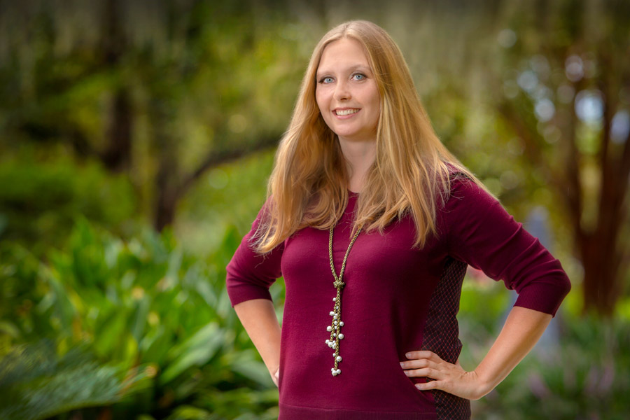 FSU doctoral student Stacey Makhanova worked on the study for several years. "It’s fascinating to look at the connection between mind and body. Today, with all of the advances in neuroscience, we know there are a lot of interconnections." (FSU Photography Services)