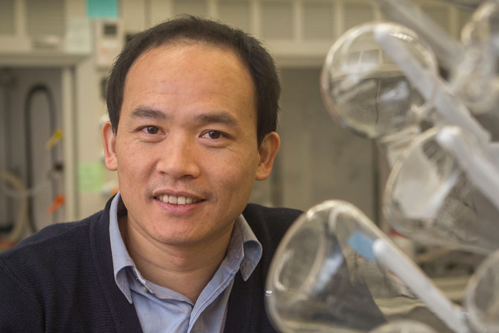 Biwu Ma, associate professor of chemistry and biochemistry