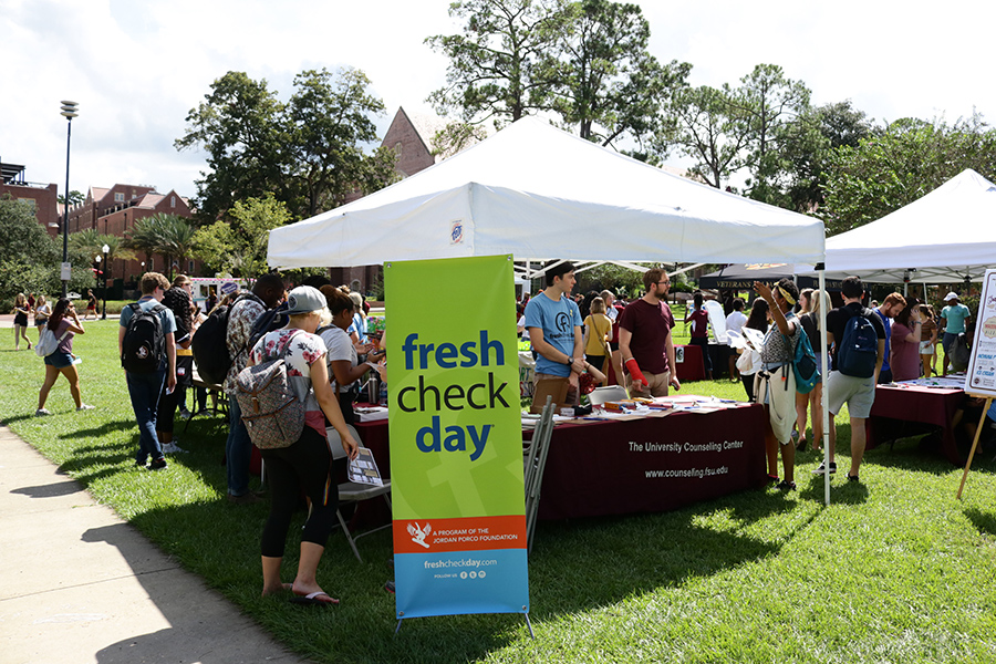 FSU hosts Fresh Check Day Friday, Sept. 28, on Landis Green.