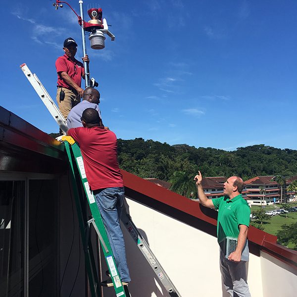 Florida State University-Panama is now home to the first international installation of WeatherSTEM, a weather tracker that sends out hyperlocal alerts and tracks data at a specific location. 