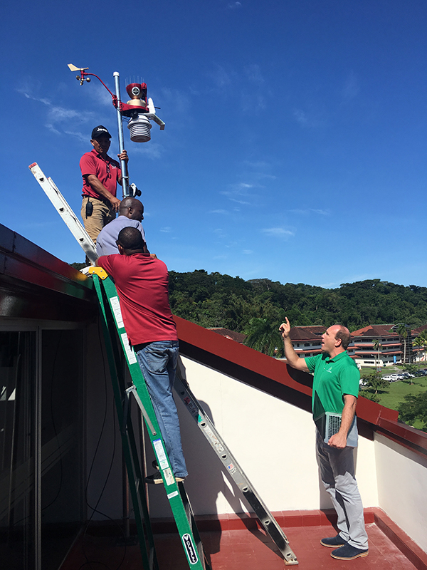 Florida State University-Panama is now home to the first international installation of WeatherSTEM, a weather tracker that sends out hyperlocal alerts and tracks data at a specific location. 