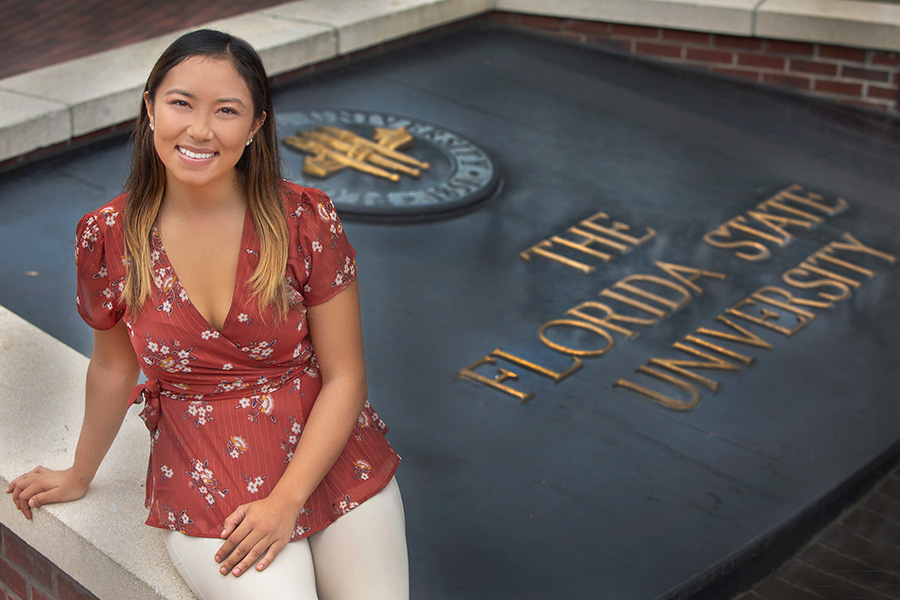 Samantha Kunin is the second FSU student in two years to earn the distinction of Rhodes Scholar finalist.
