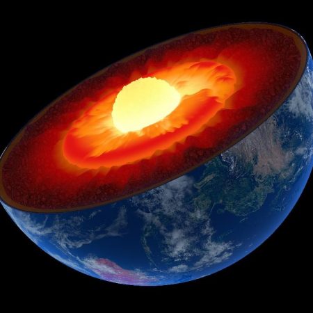 Researchers used cutting-edge supercomputing techniques to make a critical discovery about the chemical composition of the Earth's outer core. Credit: Argonne National Labs