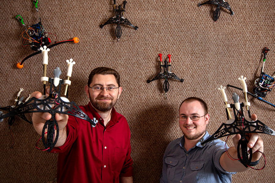 FAMU-FSU College of Engineering Associate Professor Jonathan Clark and doctoral student Jason Brown examined whether moving rapidly up a wall or other vertical surface equates to a slow run or fast walk.