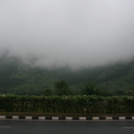 A mist settles over hills in the southern Indian state of Tamil Nadu during the Northeast Indian Monsoon season. Credit: Sara Vankm