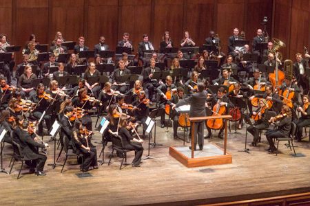 The University Symphony Orchestra will take the stage in Ruby Diamond Concert Hall at 3 p.m. Sunday, Feb. 17. (FSU College of Music)