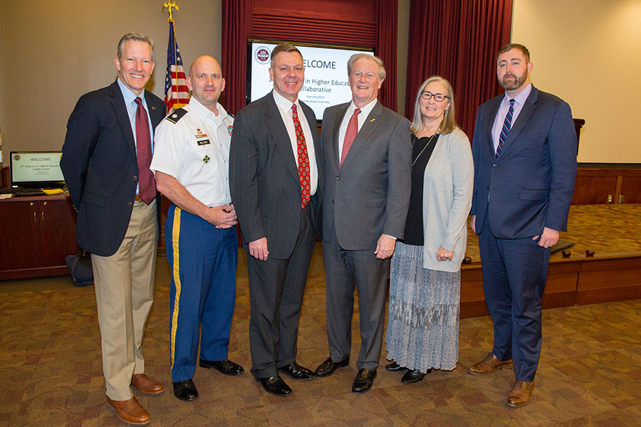 FSU hosted the Veterans Higher Education Collaborative Feb. 12 at the Augustus B. Turnbull III Florida State Conference Center. (FSU Photography/Bill Lax)