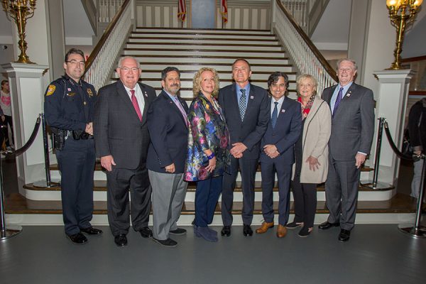 Speakers and supporters at the Maura's Voice announcement Monday, March 4, 2019. (Bill Lax/FSU Photography Services)