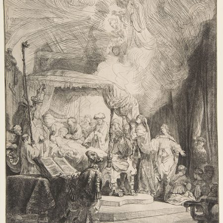 Dr. Morton Mower and former FSU graduate student Lesley Wolff offered a new look at Rembrandt's "Death of a Virgin."