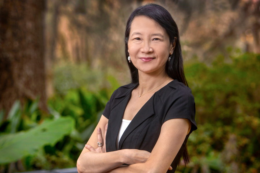 Associate Professor Shuyuan Ho envisions lots of potential applications for her idea. "This could have wide-ranging uses for online communities, social networks and online dating environments." (FSU Photography Services)