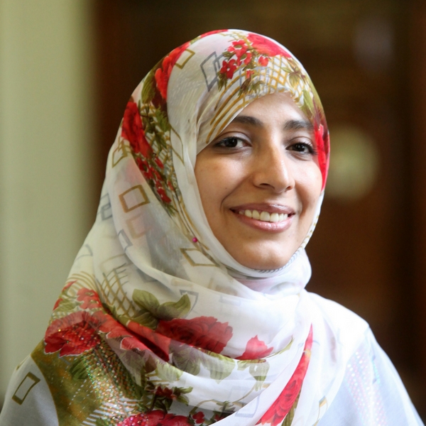 Nobel Peace laureate Tawakkol Karman