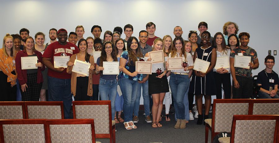 More than 40 FSU students participated in the UROP Excellence in Research initiative’s pilot program during the 2018-2019 academic year.