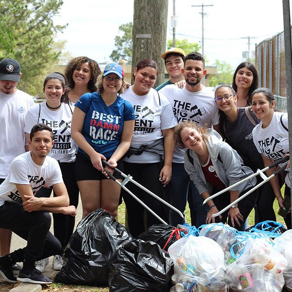 Florida State University students spent their Saturday volunteering during The Big Event 2019. (Valeria Rivadeneira)