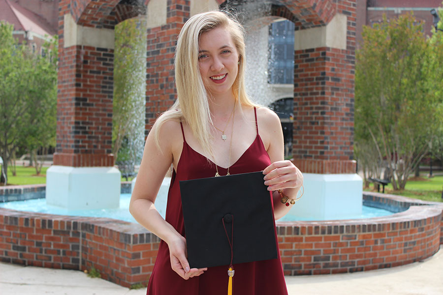 Mikaela Bender graduated from Florida State University in Spring 2019. Her novel, "Expiration Date," is being adapted into a pilot for the Syfy network. (Mikaela Bender).