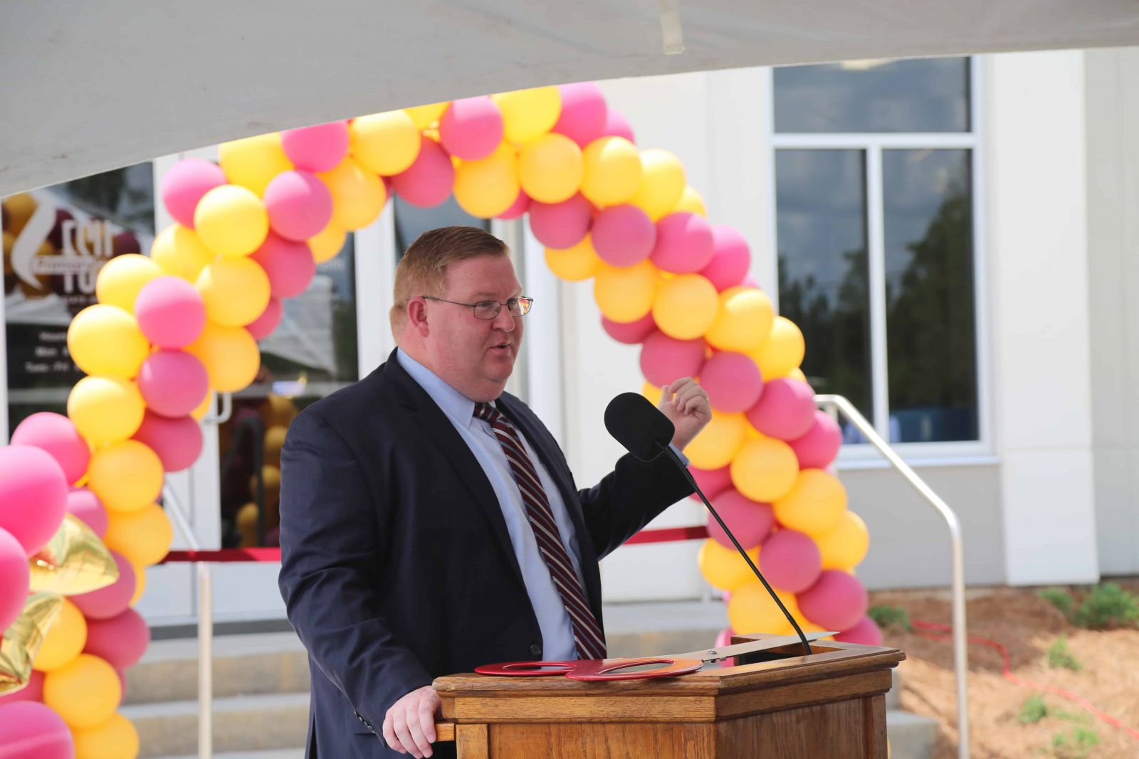 FSU Vice President for Finance and Administration Kyle Clark touted the potential of FSU PrimaryHealth to both provide critical care to the community and to serve as an ideal opportunity for FSU medical students to gain valuable, practical experience.