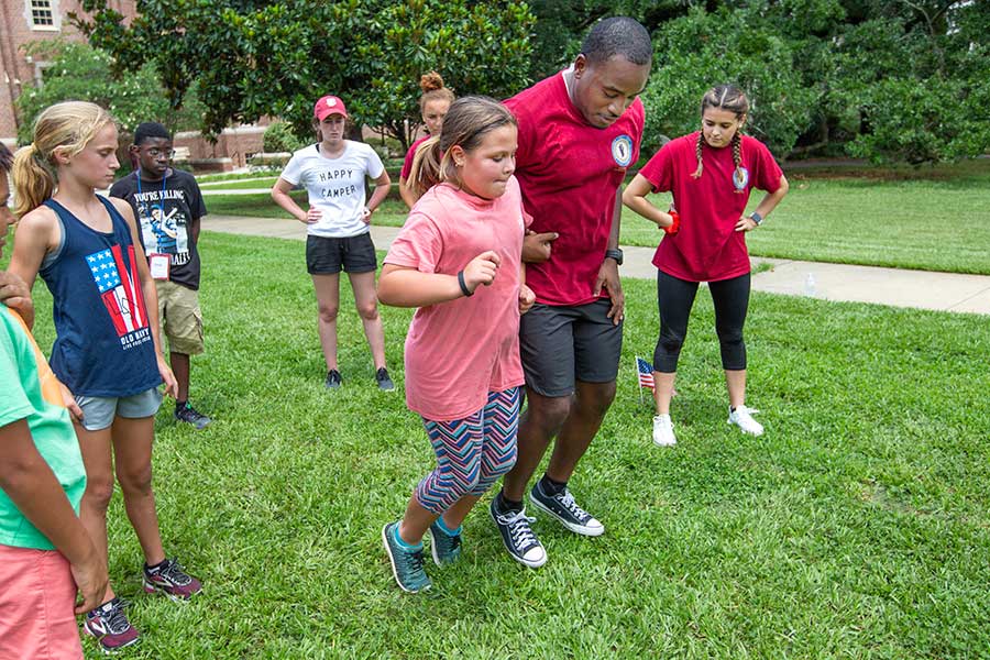 Middle school students experience college life through FSU Social Work