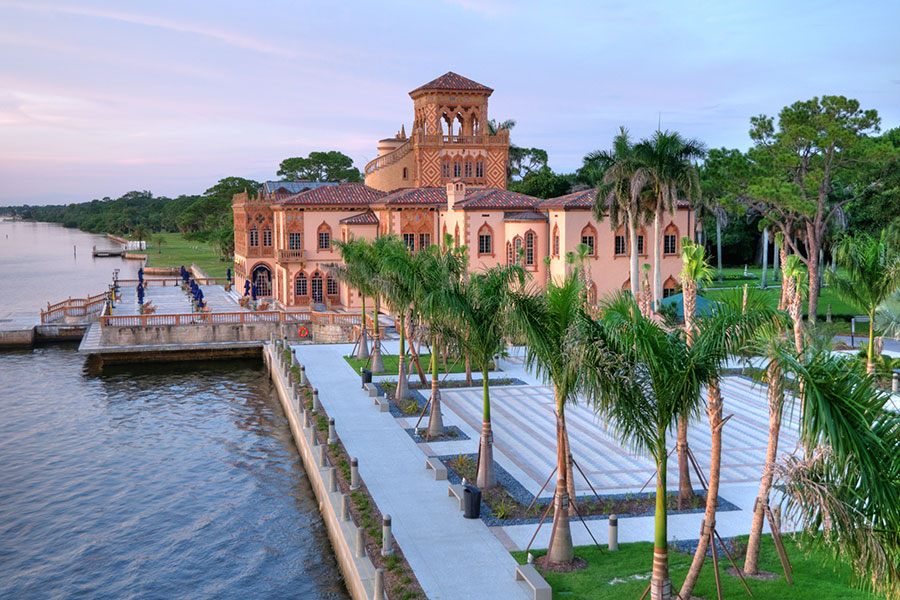 The Ca’ d’Zan terra cotta restoration project was recognized for Outstanding Achievement in the category of Restoration/Rehabilitation at the 2019 Preservation Awards. (FSU Photography Services)