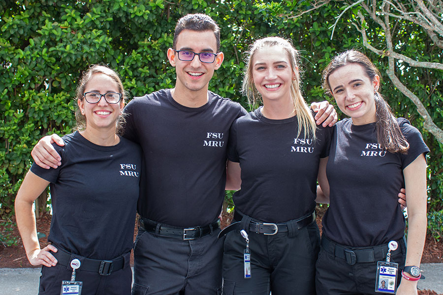 Lauren Aronson, Juan Diaz-Hernandez, Taylor Ryan and Sedona Robrahn