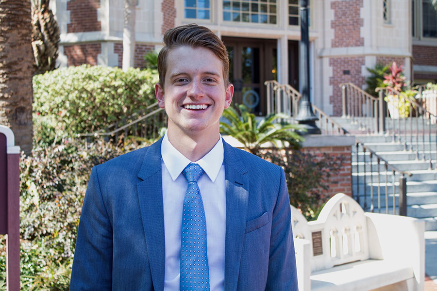 William Vince Dewar ('19) is one of just 58 recipients nationwide of this year's Phi Kappa Phi Fellowship.