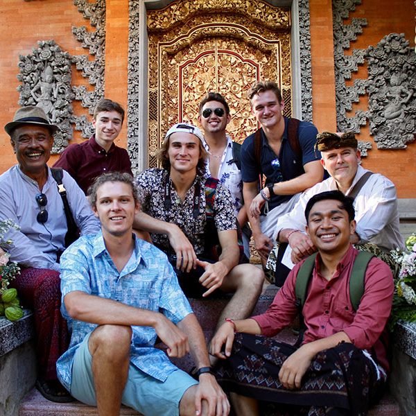 Charlie Gardner, along with other FSU students, traveled to Bali, Indonesia, this summer as part of the Social Innovation and Entrepreneurship Immersion program. (Charlie Gardner)