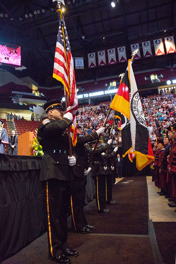 Florida State University celebrates 2019 Summer Commencement Aug. 2-3 at the Donald L. Tucker Civic Center. (FSU Photography Services)