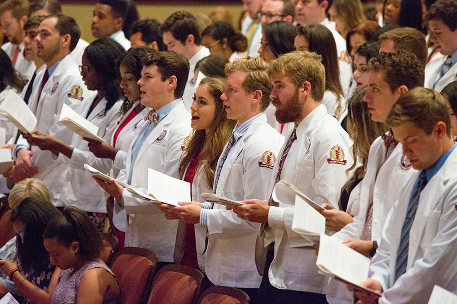 College of Medicine White Coat Ceremony, Aug. 9, 2019. (FSU Photography Services)