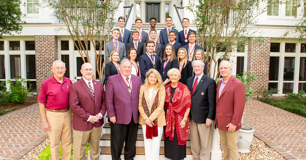 FSU celebrates donors of new honors program and inaugural cohort of