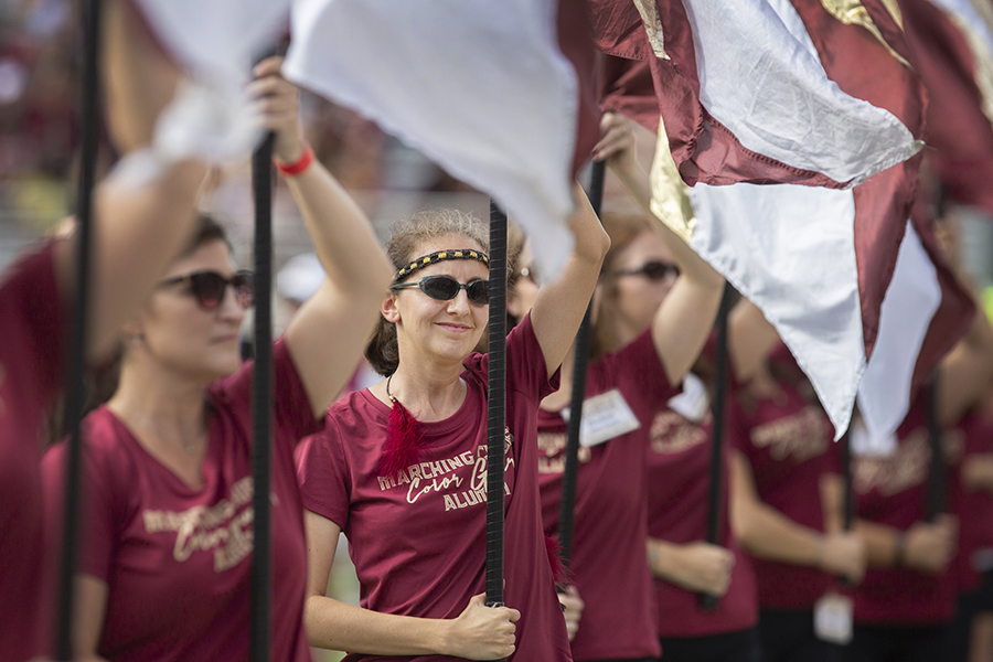 Florida State celebrates Homecoming during the Syracuse football game Saturday, Oct. 26, 2019. (FSU Photography Services)