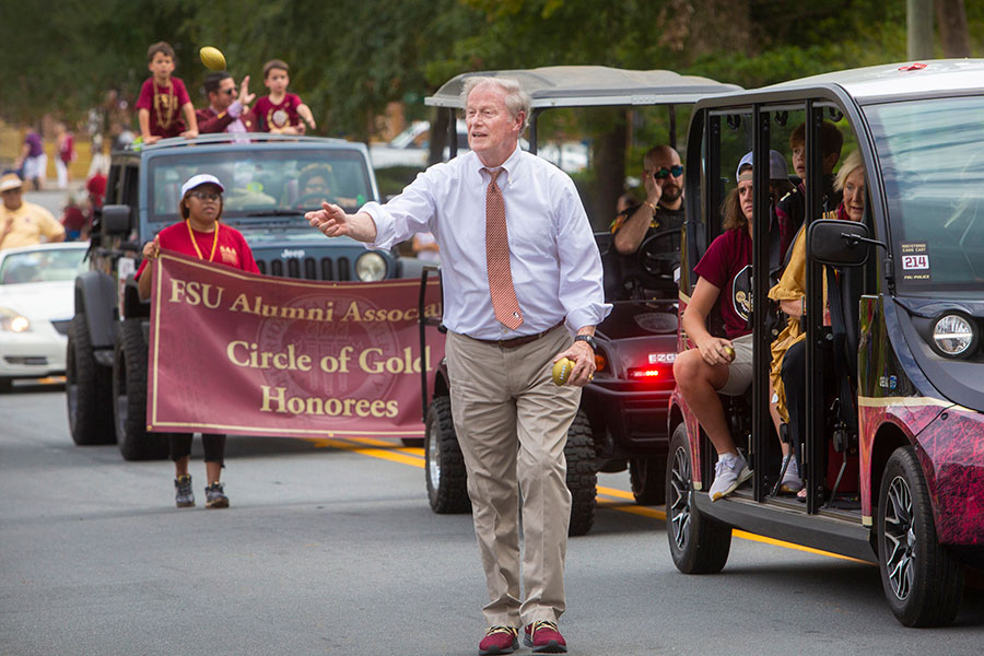 Florida State University Homecoming Parade, Oct. 25, 2019. (FSU Photography Services)