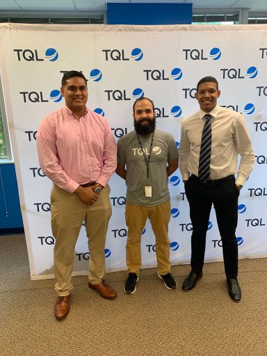 Senior Matthew Hardy participated in the FSUshadow program at Total Quality Logistics over the summer. (The Career Center)