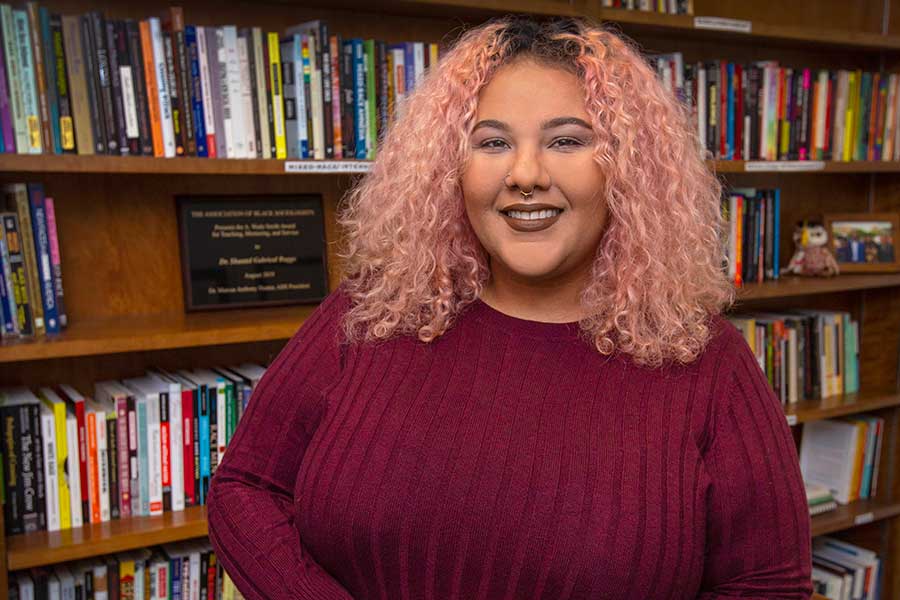 Shantel G. Buggs, assistant professor of sociology and African American studies. (FSU Photo/Bruce Palmer)