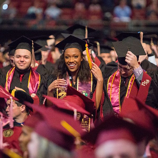 Florida State University held commencement ceremonies Dec. 13 and 14 to honor the 2,700 students who earned degrees from FSU this fall. (FSU Photography Services/Bill Lax)