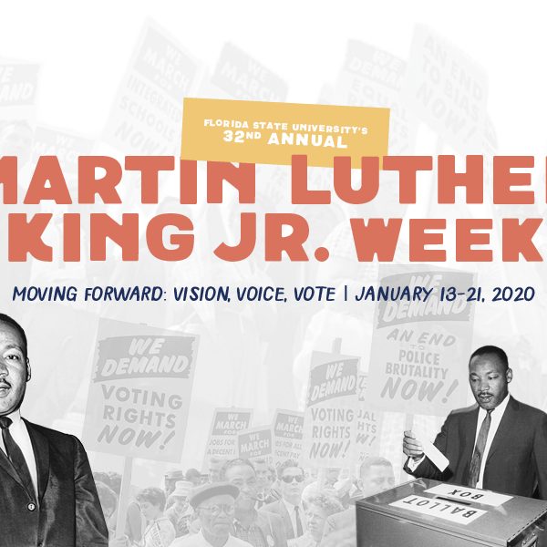 Florida State University will honor the legacy of the late Martin Luther King Jr. during its 32nd Annual MLK Week from Monday, Jan. 13, through Tuesday, Jan. 21. (Sarah Notley)