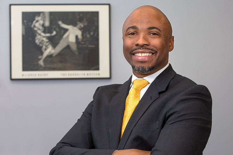 Two-time Florida State alumnus James Frazier has returned to his alma mater to serve as dean of the College of Fine Arts. (FSU Photography Services/Bruce Palmer)