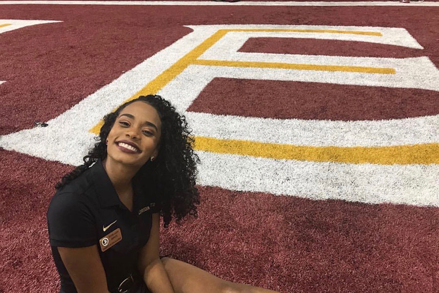 Toni-Ann Singh, the reigning Miss World, was a member of the Garnet and Gold Guides, who assist FSU Athletics with recruiting.