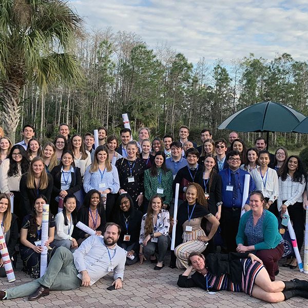 Fifty-five FSU students presented at this year's Florida Undergraduate Research Conference. Six students gave oral presentations.