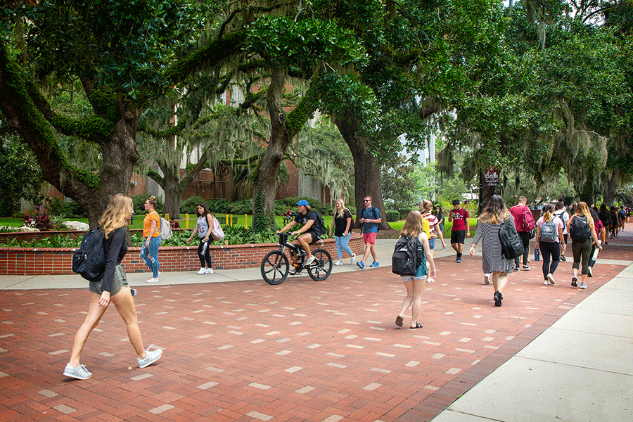 The transition to a remote campus has been an "exciting challenge" for the Florida State University Honors Program. (FSU Photography Services)