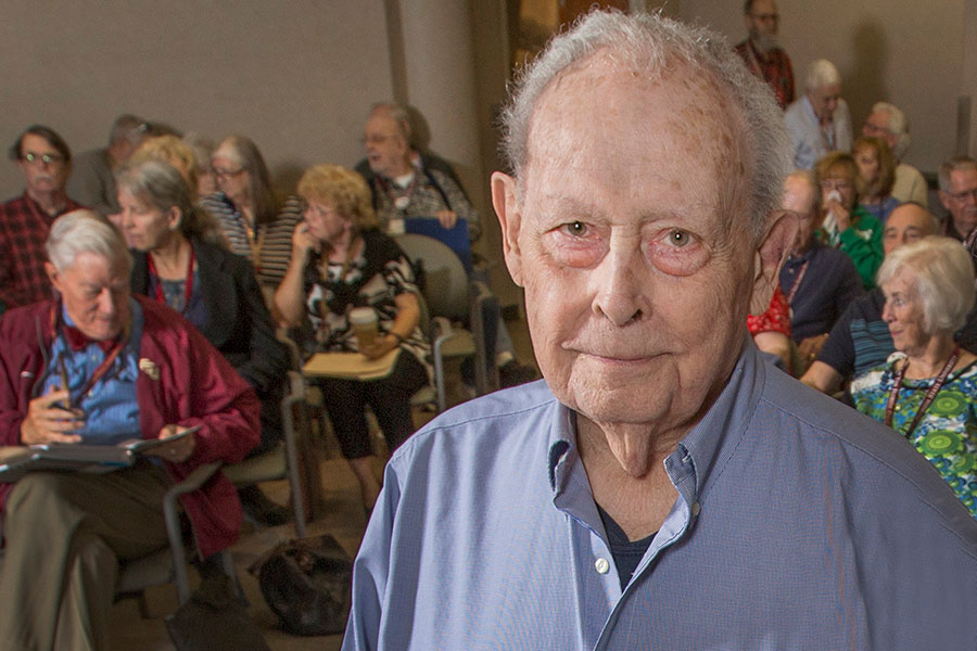 After his retirement in 2014, Jones' taught several popular classes for the Osher Lifelong Learning Institute. (FSU Photography Services)