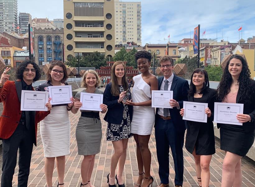 Members of the FSU World Affairs Program’s Model United Nations team.