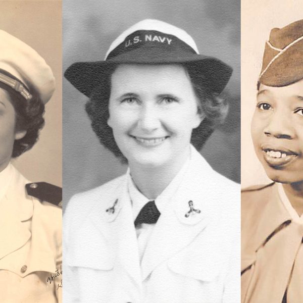 From left, Maxine Newlander, Calista Bliler and Willie Mae Williams, who all served in the military during World War II. They are among the women whose stories are featured in the online exhibit "Women at War: At Home and Service in World War II."