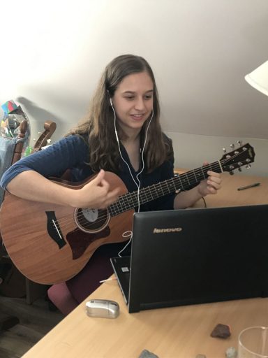 Cassie Ferrer, a rising FSU music therapy senior